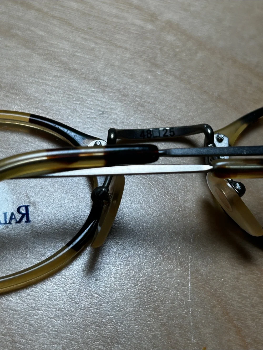Ralph Lauren tortoise frames